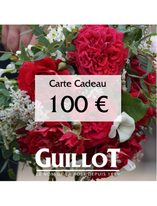 Carte Cadeau 100€ - ©Roses Guillot®